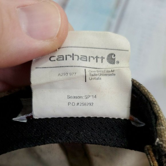 Carhartt A293 977 Camouflage Hat | Poshmark